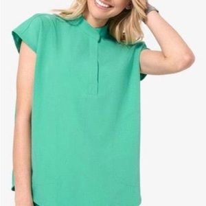 Figs Rafaela surgical green scrub top